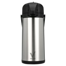 Vondior Airpot Coffee Dispenser with Pump - Insulated Stainless Steel Coffee Carafe (102 oz)