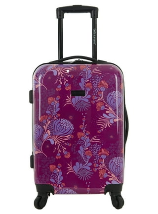  Ted Baker Women's Belle Fashion Lightweight Hardshell Spinner  Luggage (Pink, Vanity Case)