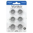 Voniko 3 Volt CR2025 Battery 6 Pack – CR 2025 Button Cell Battery â