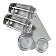 thumbnail image 1 of Vonrui 2 pcs Double Sided Nail Art Stamper Clear Silicone Nail Stamper Jelly with Scraper, Transparent Nail Art Stamping Kit French for Manicure Plate Stamp Polish Stencil Template Seal, 1 of 4