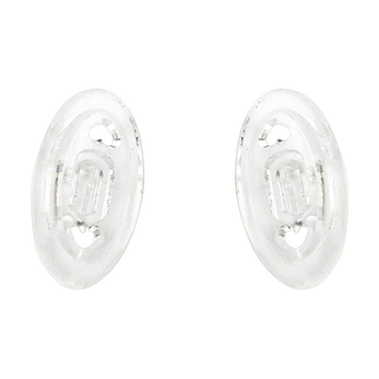 Vonxyz Pair Clear Nose Pads Nosepieces Replacement for Oakley - Main Image