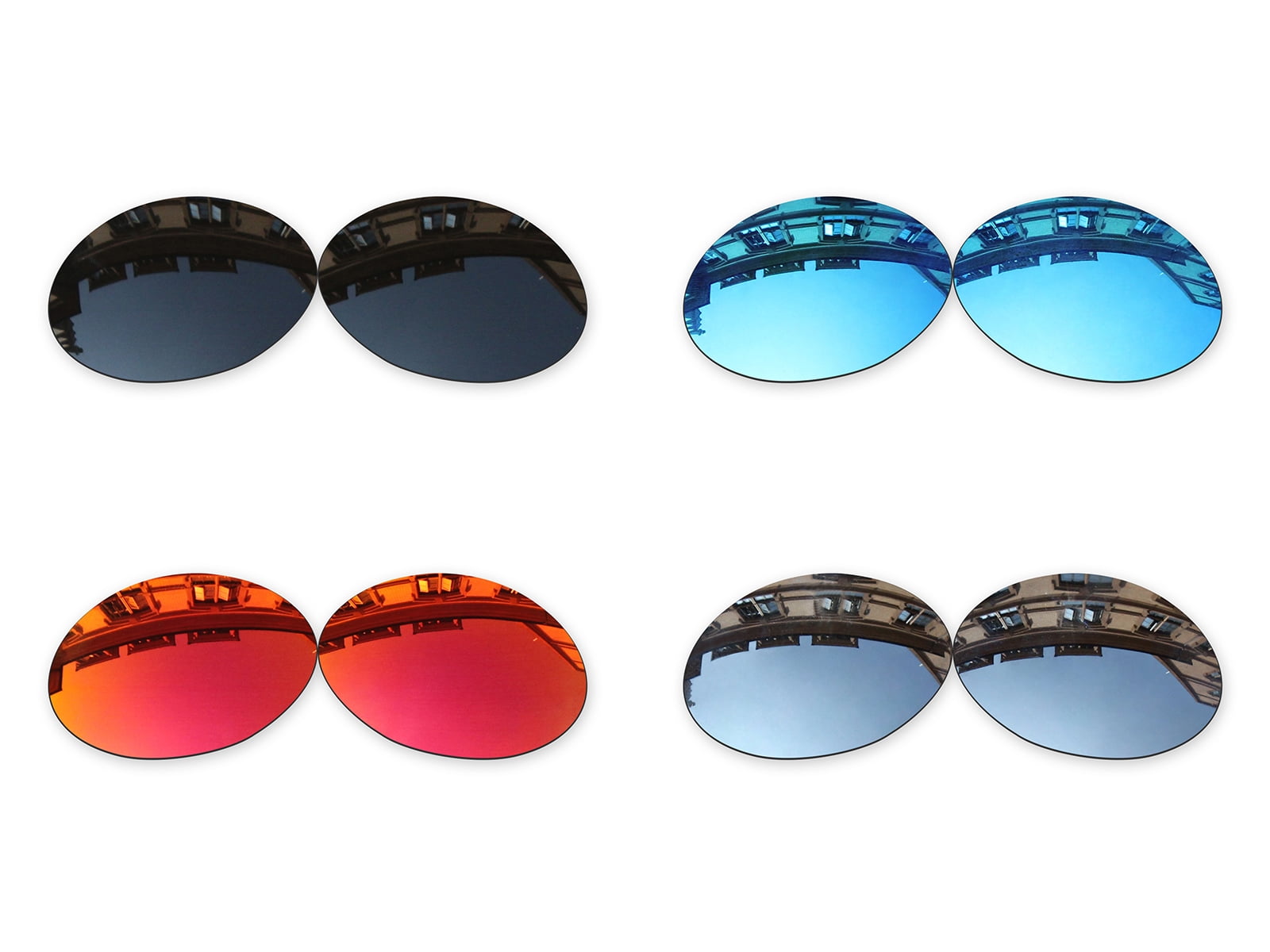 Vonxyz 4 Pack Polarized Replacement Lenses for Costa Del Mar Fathom Sunglasses Walmart
