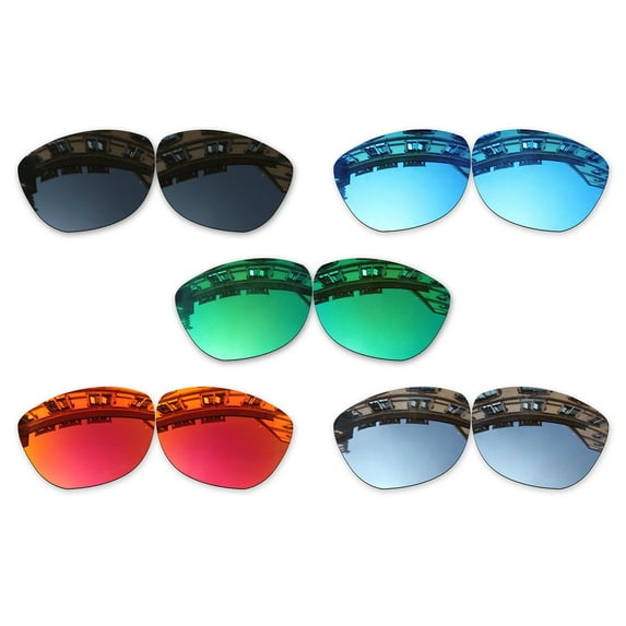 Vonxyz 5 Pack Polarized Replacement Lenses for Oakley Frogskins OO9013 Sunglasses
