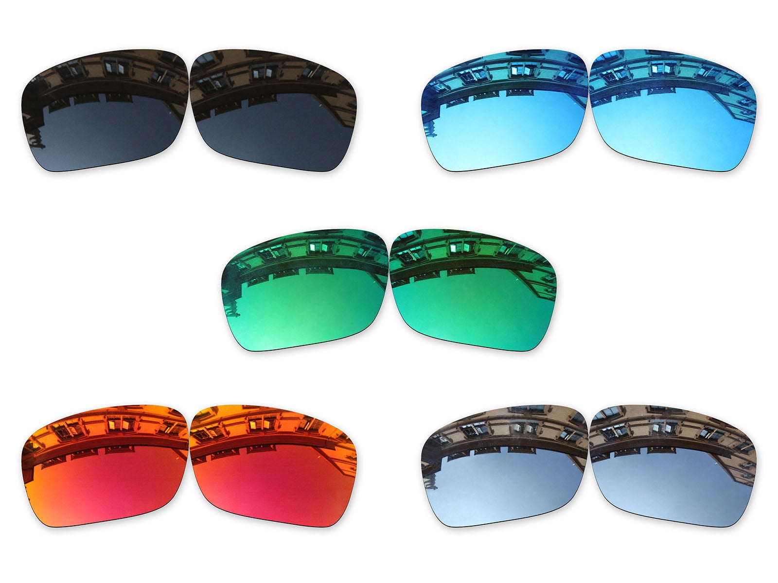 Vonxyz 5 Pack Polarized Replacement Lenses for Oakley Turbine OO9263 Sunglasses Walmart Business Supplies