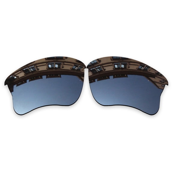 Vonxyz Black MirrorCoat Polarized Lenses Replacement for Oakley Flak Jacket XLJ Sunglass