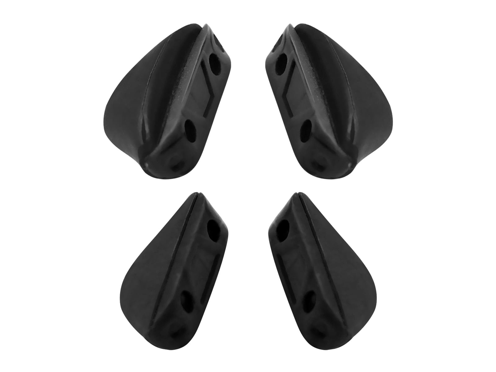 Vonxyz Black Nose Pads Nosepieces Replacement for Oakley Chainlink