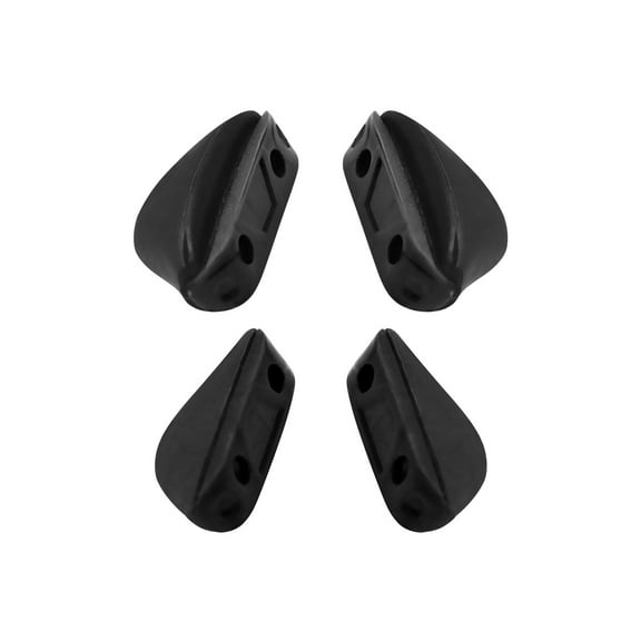 Vonxyz Black Nose Pads Nosepieces Replacement for Oakley Drop Point OO9367 Sunglasses