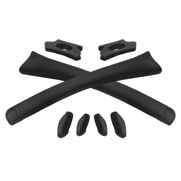 Vonxyz Black Replacement Earsocks Nosepieces Rubber Kits for Oakley Flak Jacket/Flak Jacket XLJ Sunglasses
