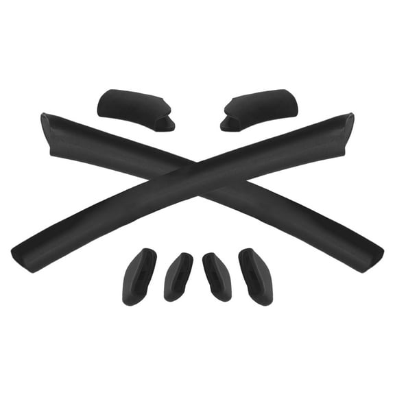 Vonxyz Black Replacement Earsocks Nosepieces Rubber Kits for Oakley Half Jacket/Half Jacket XLJ Sunglasses