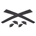 thumbnail image 1 of Vonxyz Black Replacement Earsocks Nosepieces Rubber Kits for Oakley Mercenary Asian Fit OO9424F Sunglasses, 1 of 6