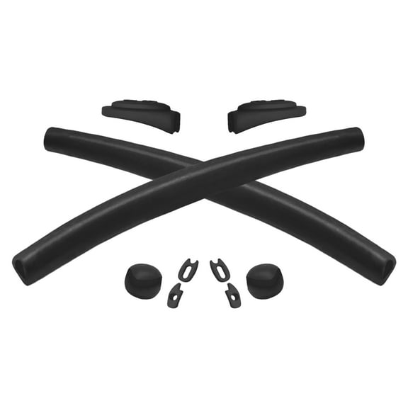 Vonxyz Black Replacement Earsocks Nosepieces Rubber Kits for Oakley Romeo 1 Sunglasses