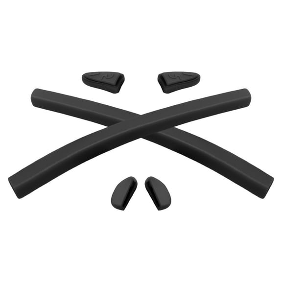Vonxyz Black Replacement Earsocks Nosepieces Rubber Kits for Oakley Romeo 2 Sunglasses