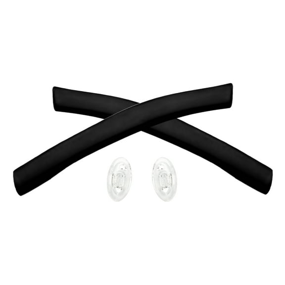 Vonxyz Black Replacement Earsocks Nosepieces Rubber Kits for Oakley Splinter Sunglasses