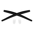 thumbnail image 1 of Vonxyz Black Replacement Earsocks Nosepieces Rubber Kits for Oakley Transistor OX3085 Glasses, 1 of 3
