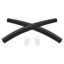 Vonxyz Black Replacement Earsocks Nosepieces Rubber Kits for Oakley Whisker Sunglasses