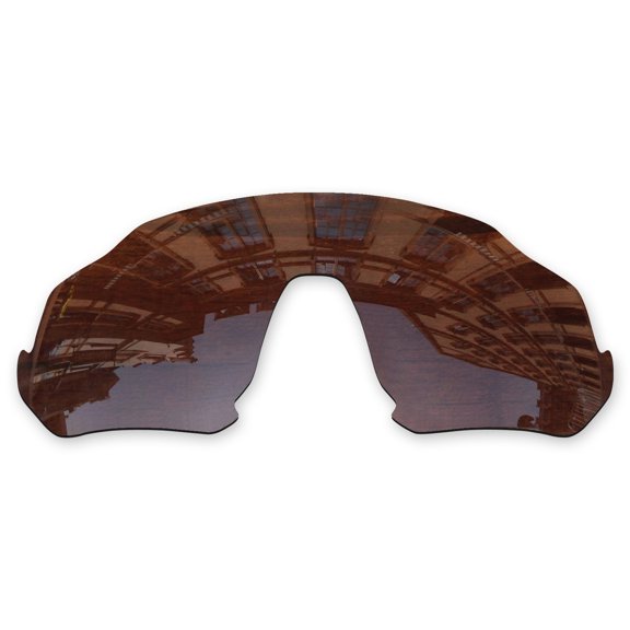 Vonxyz Bronze Brown Polarized Lenses Replacement for Oakley Flight Jacket OO9401 Sunglass