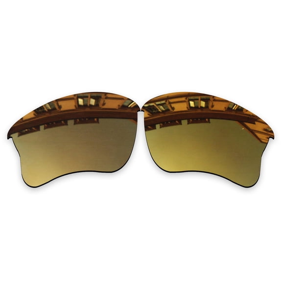 Vonxyz Bronze MirrorCoat Polarized Lenses Replacement for Oakley Flak Jacket XLJ Sunglass