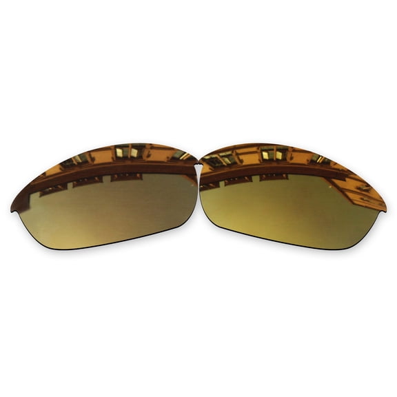 Vonxyz Bronze MirrorCoat Polarized Lenses Replacement for Oakley Half Jacket 2.0 OO9144 Sunglass