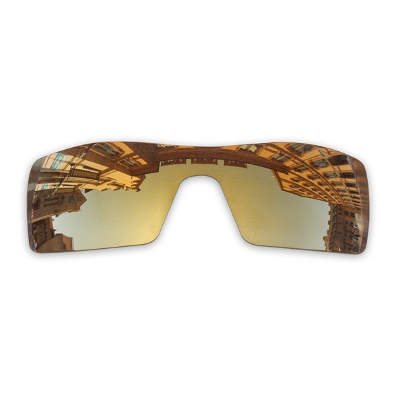 Vonxyz Bronze MirrorCoat Polarized Lenses Replacement for Oakley Oil Rig Sunglass