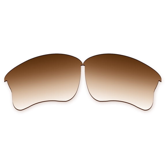 Vonxyz Brown Gradient Polarized Lenses Replacement for Oakley Flak Jacket XLJ Sunglass