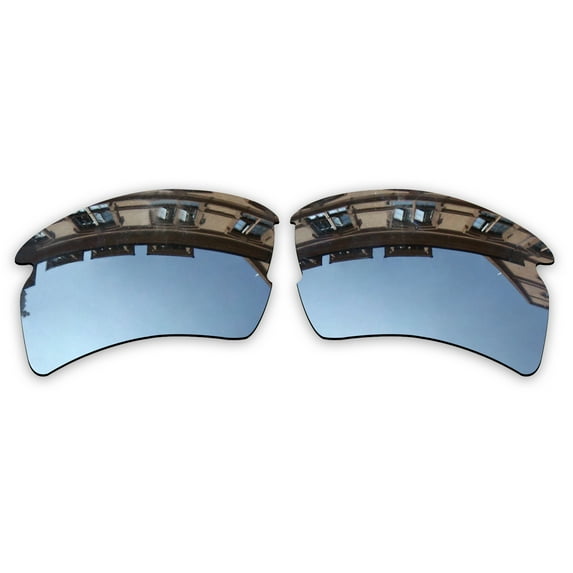 Vonxyz Chrome MirrorCoat Polarized Lenses Replacement for Oakley Flak 2.0 XL OO9188 Sunglass