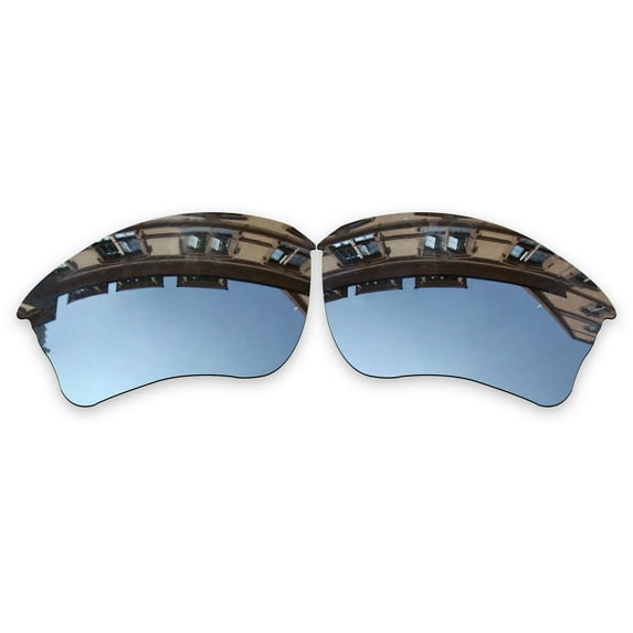Vonxyz Chrome MirrorCoat Polarized Lenses Replacement for Oakley Half Jacket XLJ Sunglass
