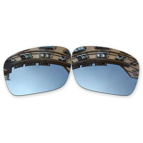 Vonxyz Chrome MirrorCoat Polarized Lenses Replacement for Oakley Turbine OO9263 Sunglass