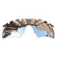 thumbnail image 1 of Vonxyz Chrome MirrorCoat Polarized Lenses Replacement for Oakley M Frame Hybrid Vented Sunglass, 1 of 5