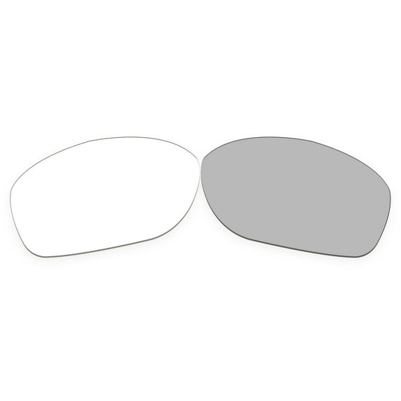 Vonxyz Clear Black Photochromic Activated Lenses Replacement for Oakley Pit Bull OO9127 Sunglass