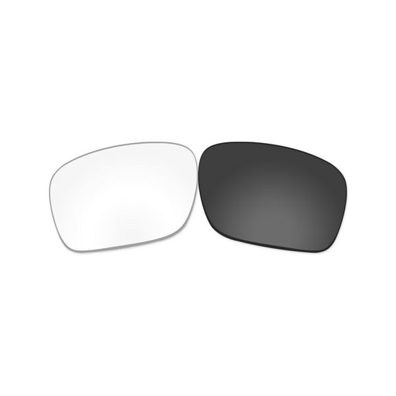 Vonxyz Clear Black Photochromic Activated Lenses Replacement for RW4012 Wayfarer(Gen 2) 50mm Sunglass