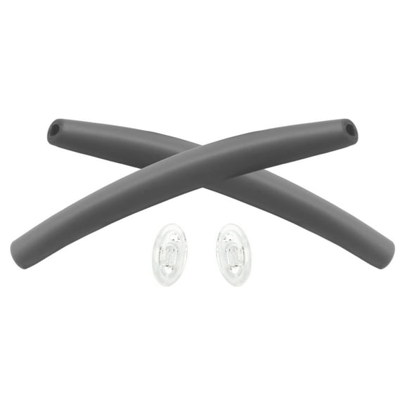 Vonxyz Gray Replacement Earsocks Nosepieces Rubber Kits for Oakley Half Wire 2.0 Sunglasses