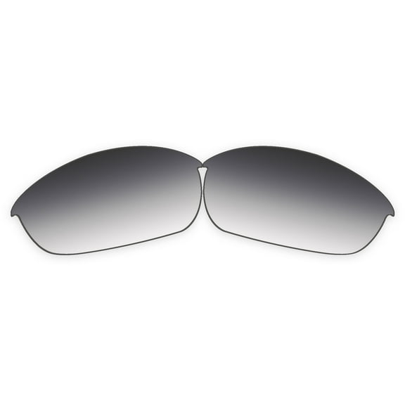 Vonxyz Grey Gradient Polarized Lenses Replacement for Oakley Half Jacket Sunglass