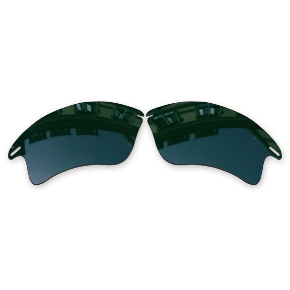 Vonxyz Grey Green Polarized Lenses Replacement for Oakley Fast Jacket XL OO9156 Sunglass
