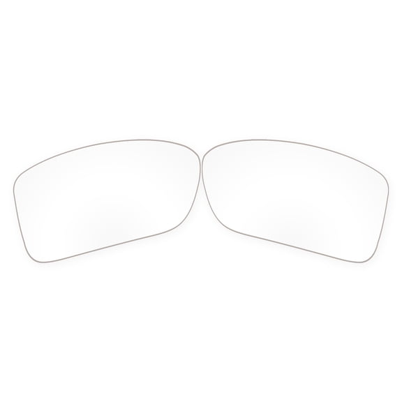 Vonxyz High Intensity Clear Lenses Replacement for Oakley Double Edge OO9380 Sunglass