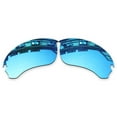 thumbnail image 1 of Vonxyz Ice MirrorCoat Polarized Lenses Replacement for Oakley Flak Draft OO9364 Sunglass, 1 of 5