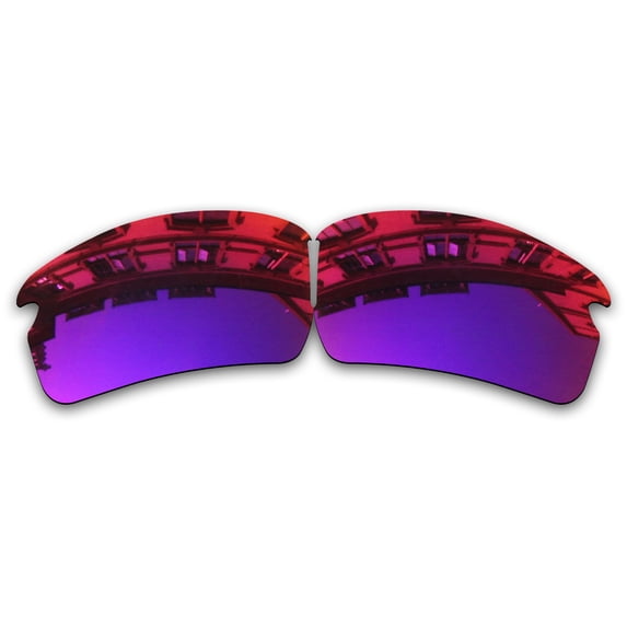 Vonxyz Midnight MirrorCoat Polarized Lenses Replacement for Oakley Flak 2.0 Asian Fit OO9271 Sunglass