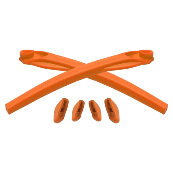 Vonxyz Orange Replacement Earsocks Nosepieces Rubber Kits for Oakley Flak 2.0/Flak 2.0 XL Sunglasses