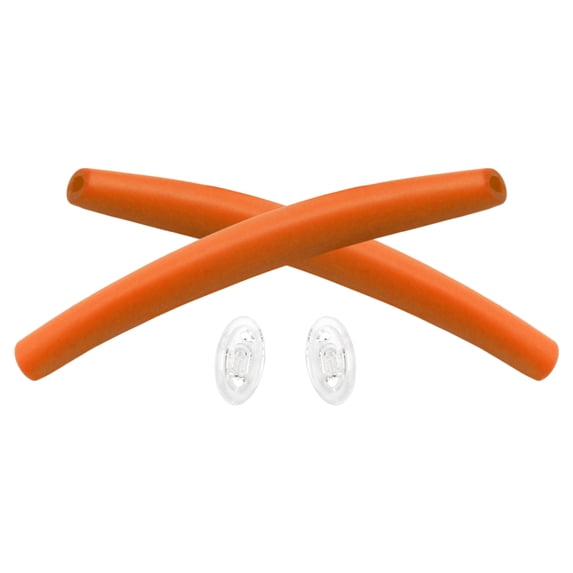 Vonxyz Orange Replacement Earsocks Nosepieces Rubber Kits for Oakley Half Wire 2.0 Sunglasses