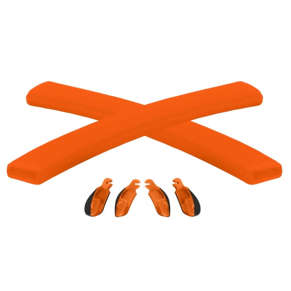 Vonxyz Orange Replacement Earsocks Nosepieces Rubber Kits for Oakley Jawbone/Racing Jacket/Split Jacket Sunglasses