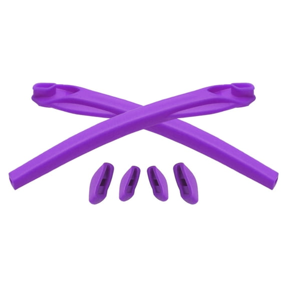 Vonxyz Purple Replacement Earsocks Nosepieces Rubber Kits for Oakley Flak 2.0/Flak 2.0 XL Sunglasses