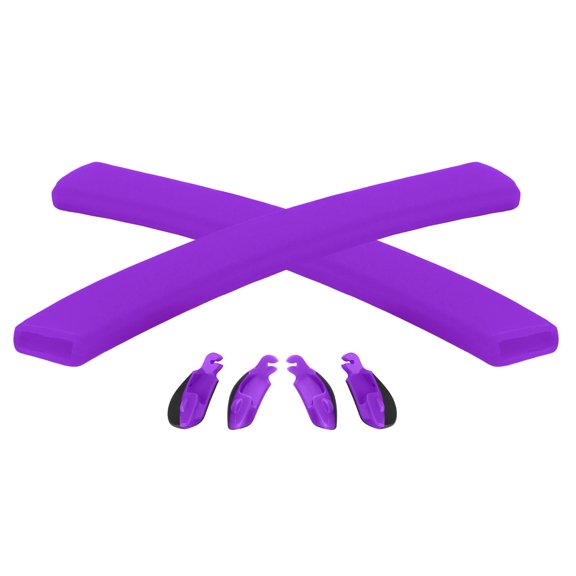Vonxyz Purple Replacement Earsocks Nosepieces Rubber Kits for Oakley Jawbone/Racing Jacket/Split Jacket Sunglasses