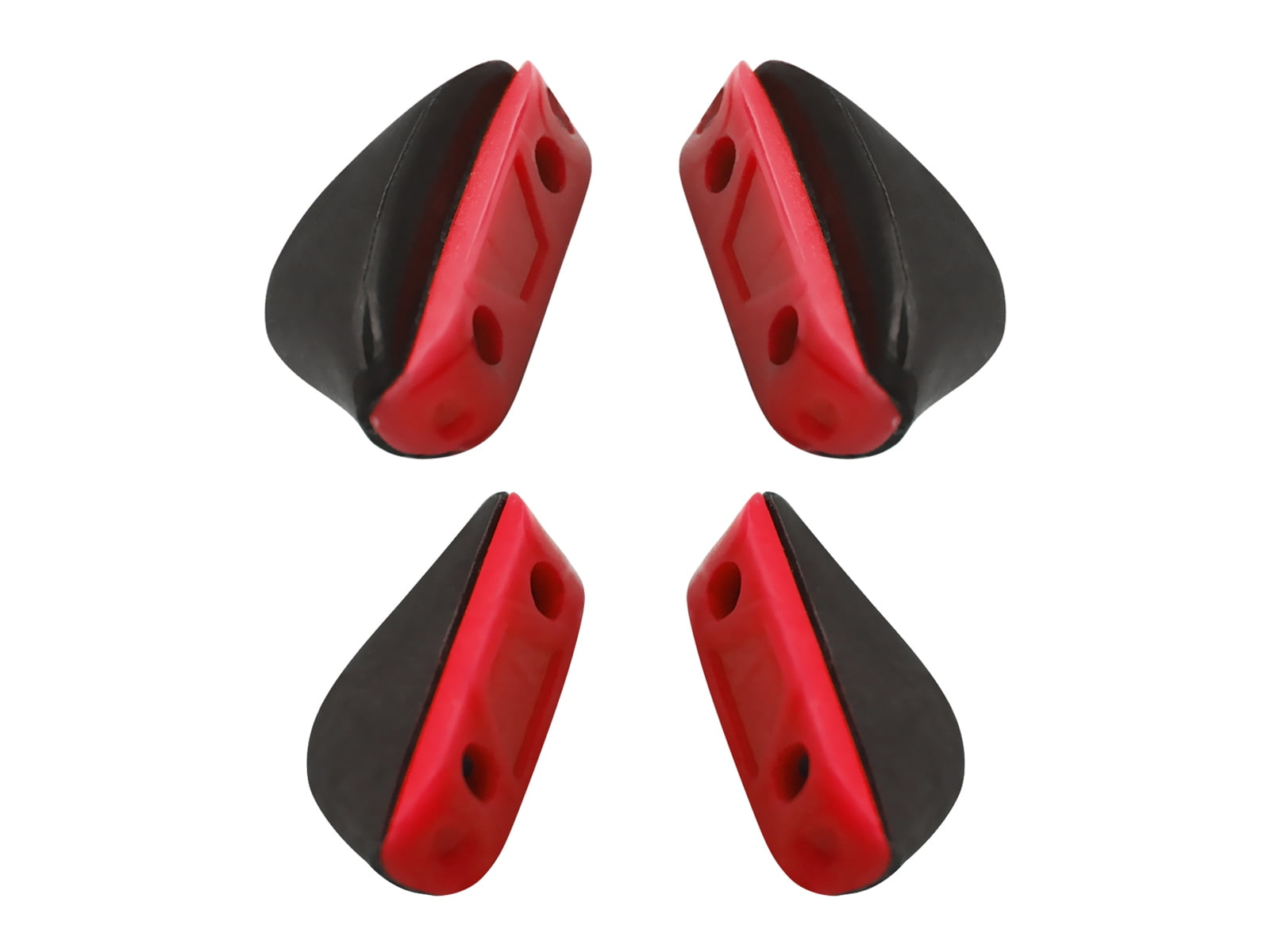 Vonxyz Red Nose Pads Nosepieces Replacement for Oakley Turbine