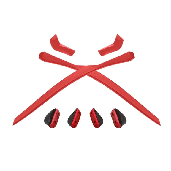 Vonxyz Red Replacement Earsocks Nosepieces Rubber Kits for Oakley Mainlink OO9264-57mm Sunglasses