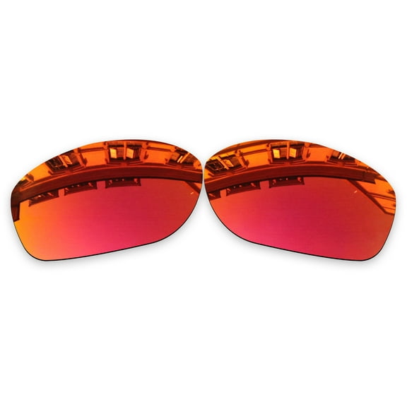 Vonxyz Ruby MirrorCoat Polarized Lenses Replacement for Oakley Pit Bull OO9127 Sunglass