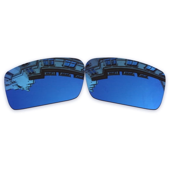 Vonxyz Sapphire MirrorCoat Polarized Lenses Replacement for Oakley Gascan OO9014 Sunglass