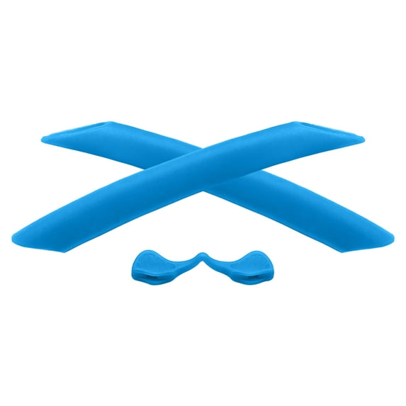 Vonxyz Sky Blue Replacement Earsocks Nosepieces Rubber Kits for Oakley RadarLock Path/Pitch Sunglasses