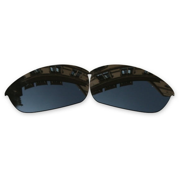Vonxyz Stealth Black Polarized Lenses Replacement for Oakley Half Jacket 2.0 OO9144 Sunglass