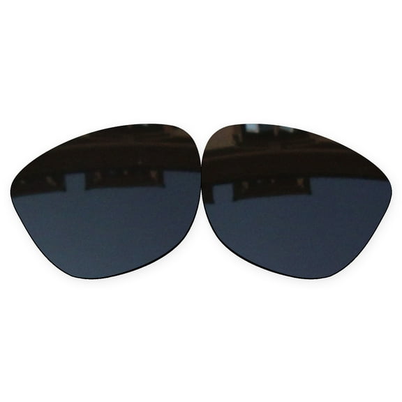 Vonxyz Stealth Black Polarized Lenses Replacement for Oakley MoonLighter OO9320 Sunglass