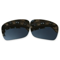 Vonxyz Stealth Black Polarized Lenses Replacement for Oakley Turbine OO9263 Sunglass