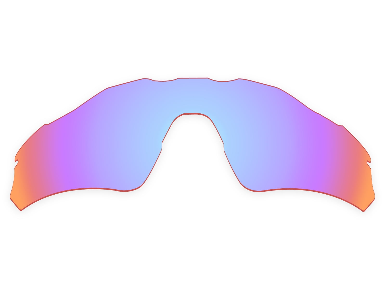 Vonxyz Replacement Lenses For Costa Del Mar Zane Sunglasses - Ice MirrorCoat Polarized